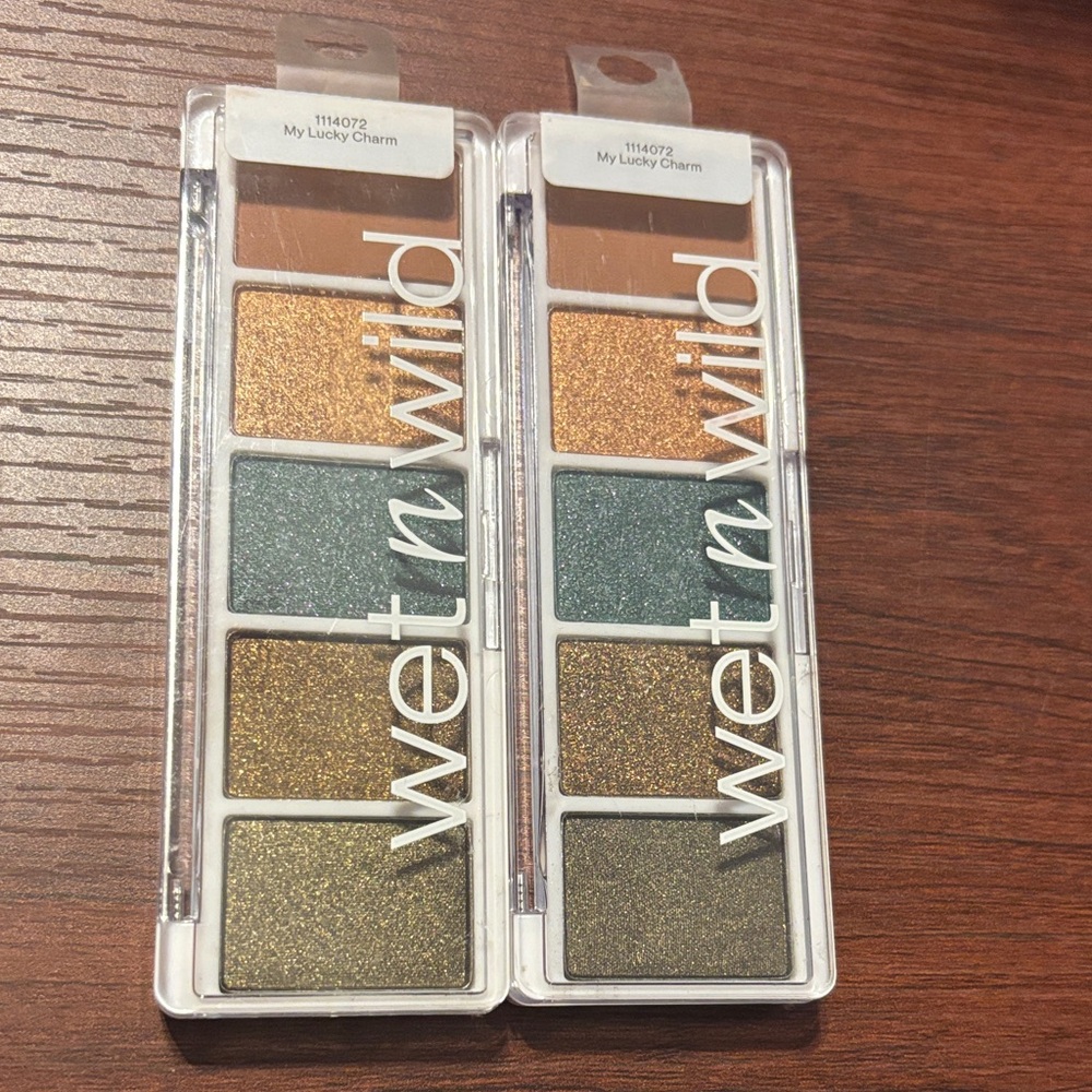 Wet n Wild Lucky Charm Eyeshadow Palette - Gold and Green Tones
